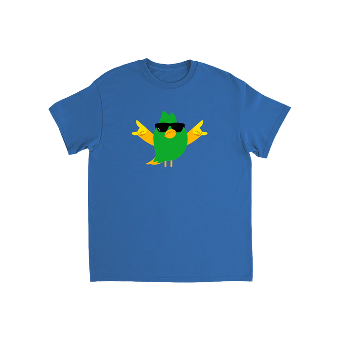 „Dodo Re Mi“ Rockstar-Vogel-T-Shirt für Jugendliche