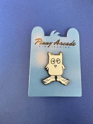 Dirty Drawful Owl Pin