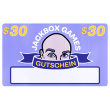 Jackbox Games Gift Card - $30 USD