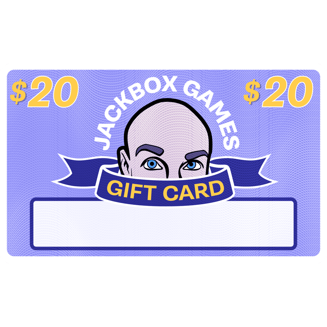 Jackbox Games Gift Card - $20 USD