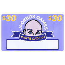 Jackbox Games Gift Card - $30 USD